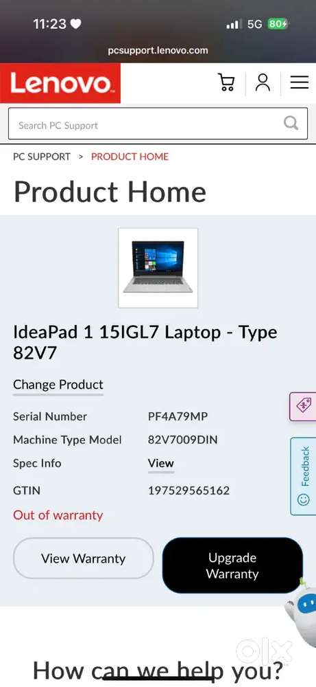 Selling laptop good condition laptop 0 dent