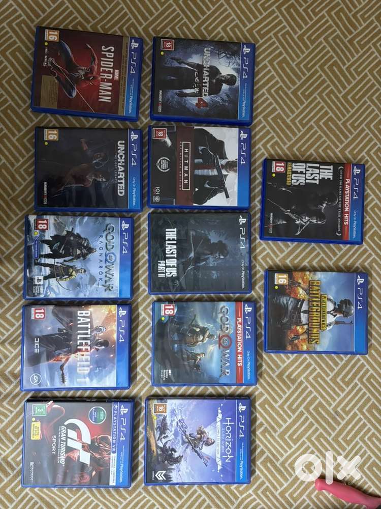 Ps4 physical game discs