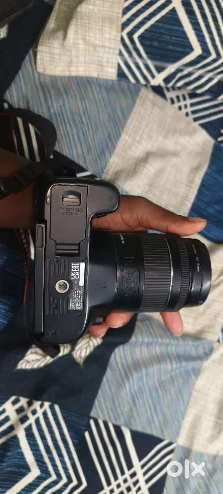 Canon200d double lenses and double battery,bag sd card total kit