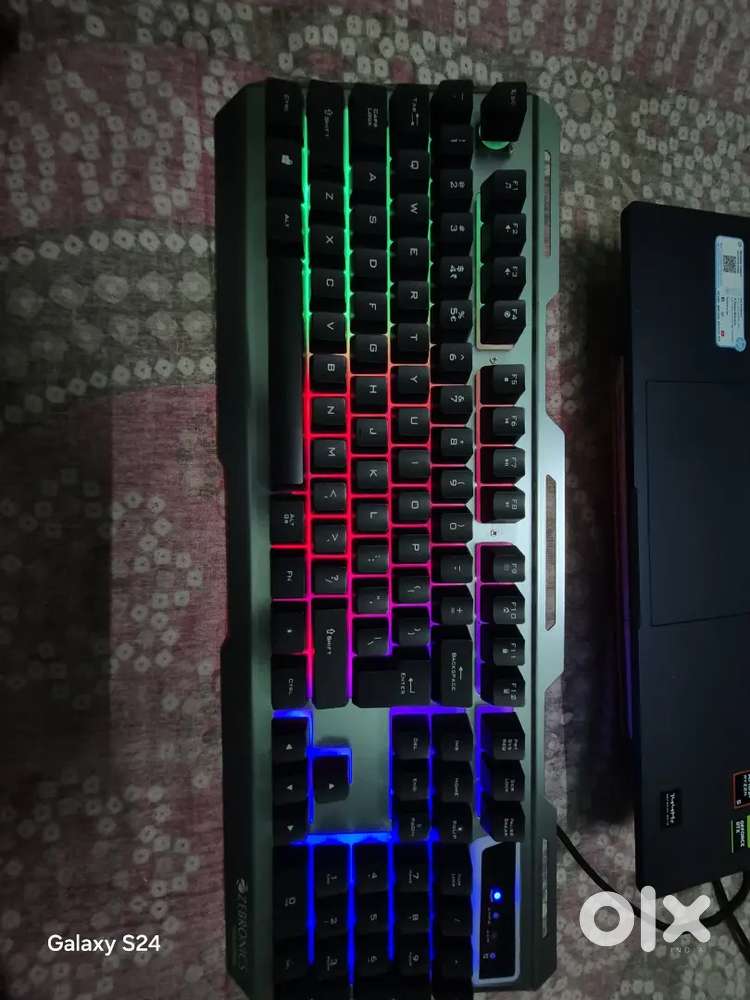 Zebronics Gaming keyboard and mouse
