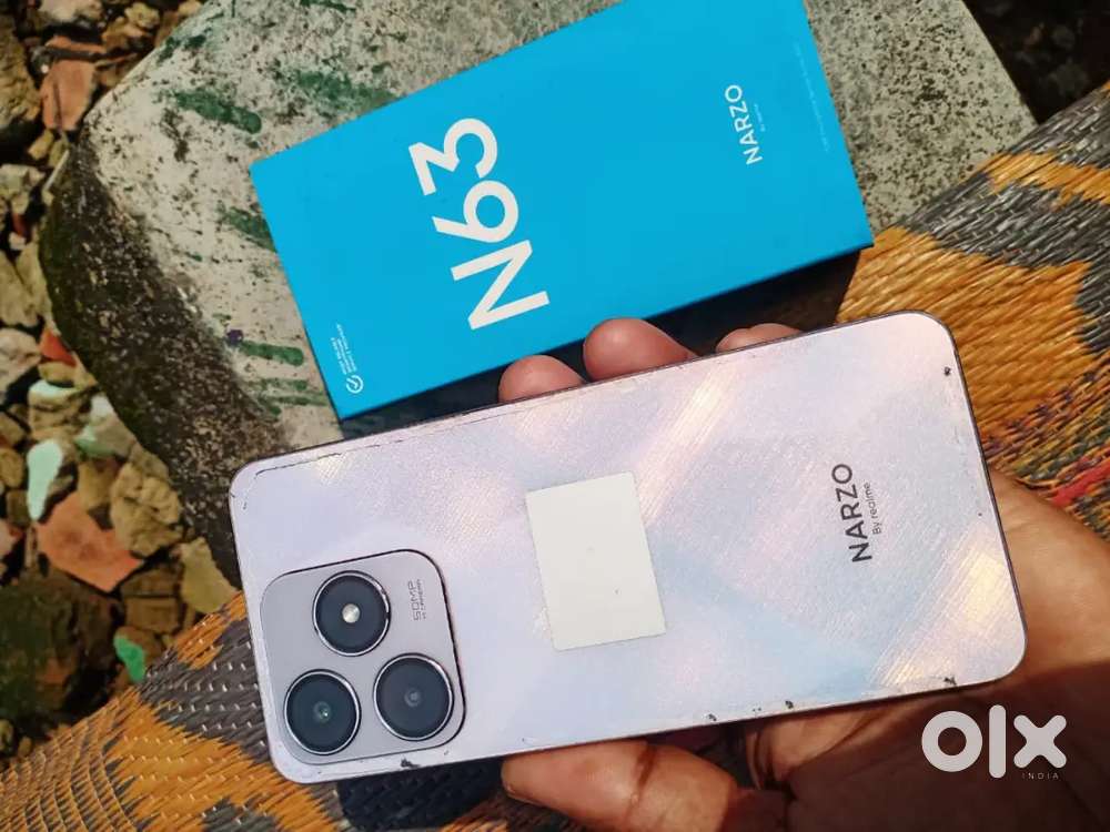 Realme narzo 63 .1 years old new condition.