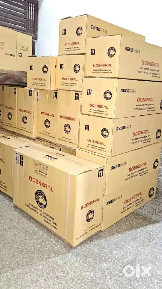 O GENERAL AC NEW FIVE STAR MADE IN THAILAND INVERTER & NON INVERTER