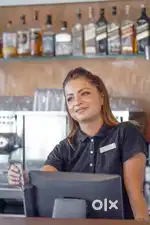 cash counter jobs for female only