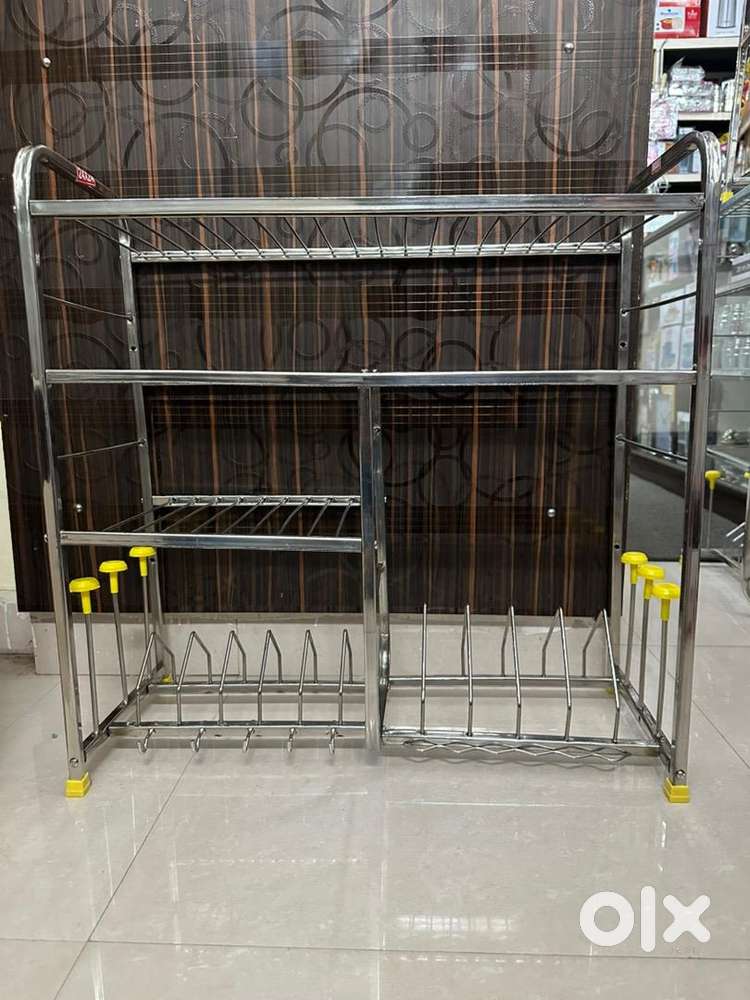 Premium Heavy Stainless Steel Cello 24/24 Kitchen Rack