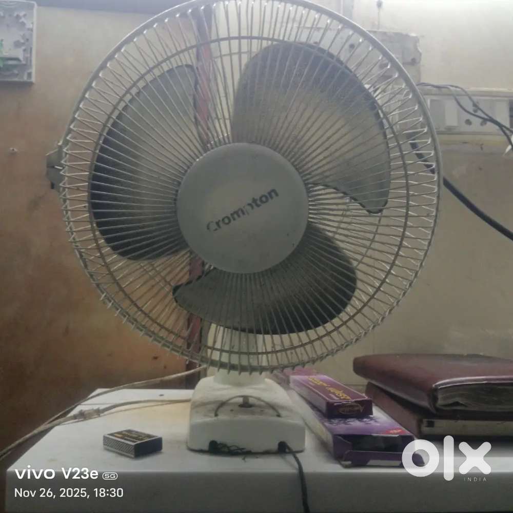 Table fan working condition