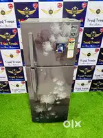 Lg Smart inveter Compressor flower Design 290Ltrs double Door Fridge