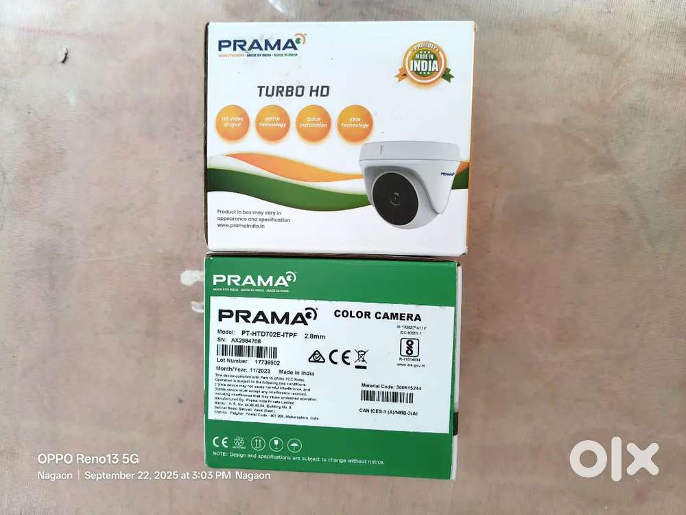 Prama Hd Camera with ColourVU