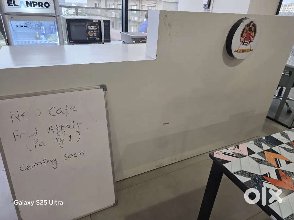 Cafe counter for sale