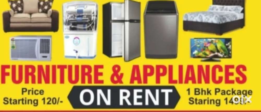 Furniture Appliances on RENT