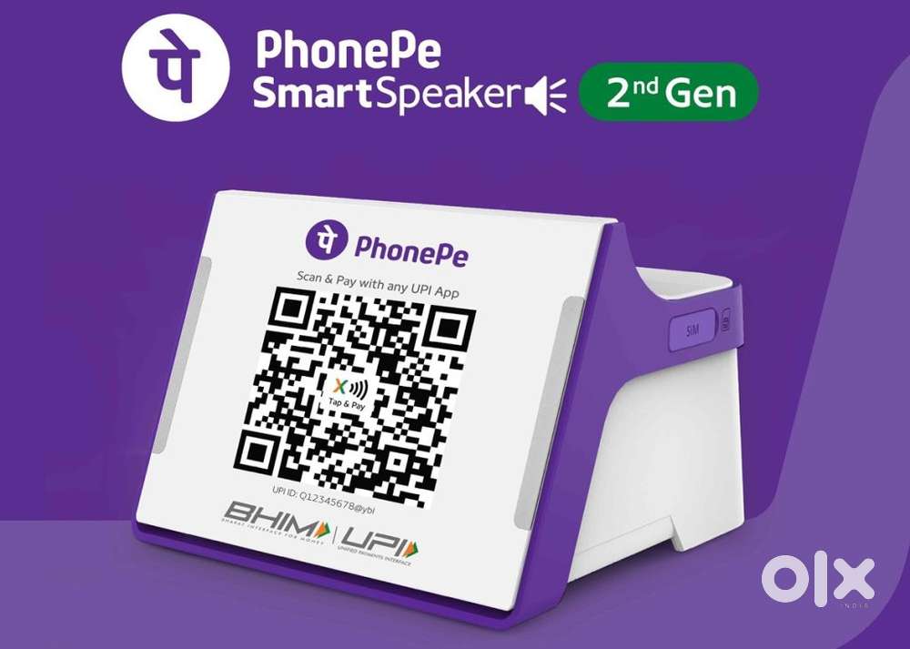 Qr and Smartspeaker sales