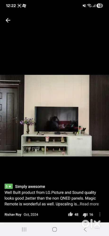 LG tv led new  version 43 inches