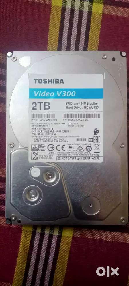 Hardik  Toshiba  video v300 2TB very very good condition