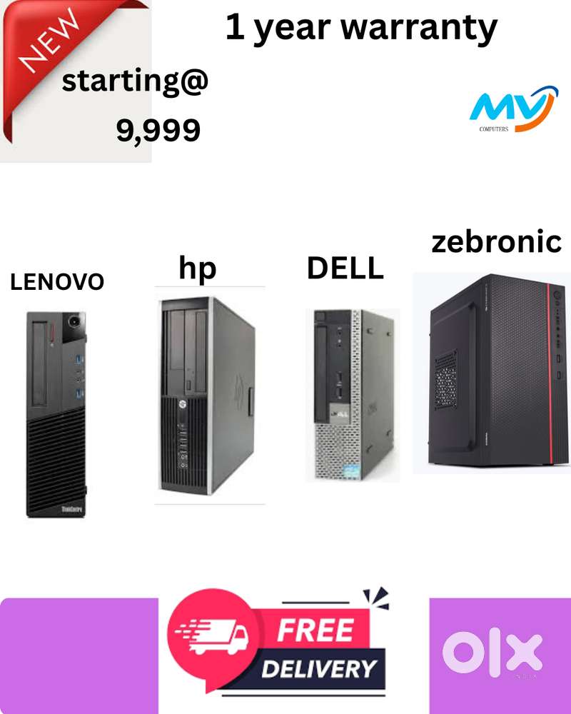 Desktop Laptop CPU Full Set i3-i5-i7 Available @ Low Price