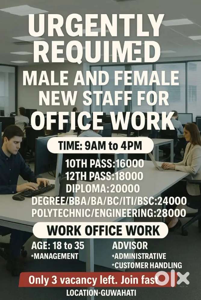 Urgent requirement