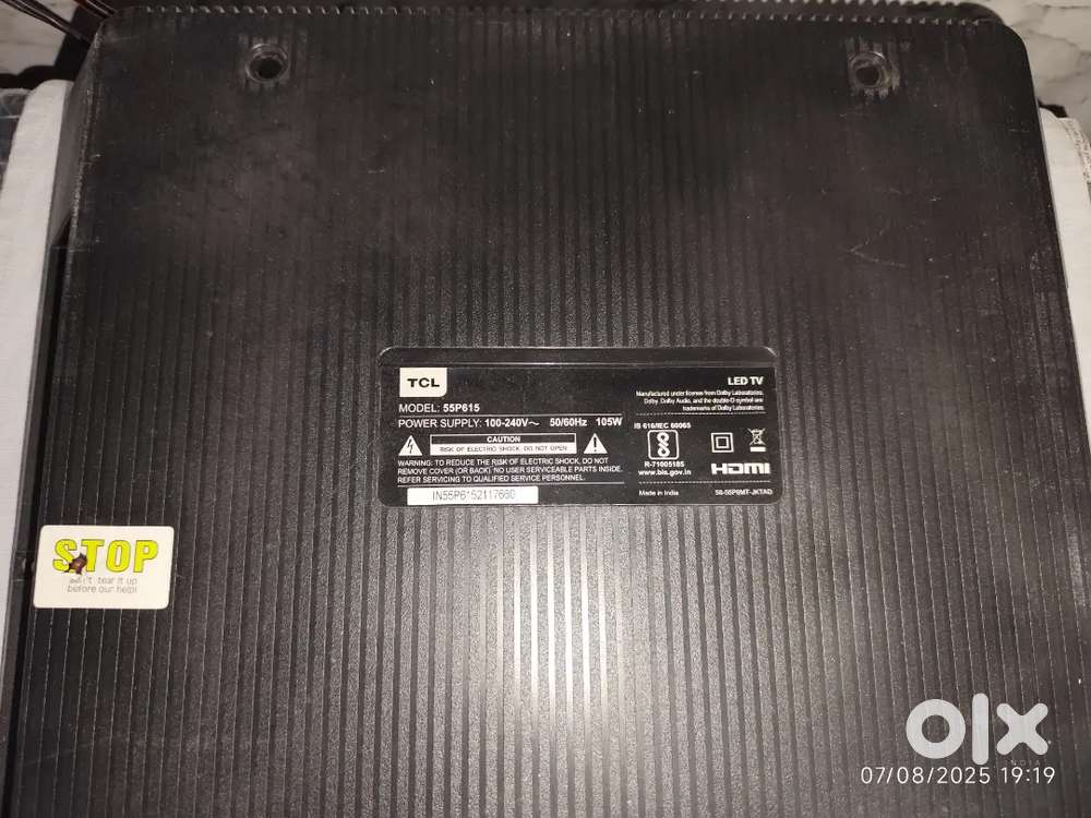 TCL 55 inch Android Motherboard with Remote