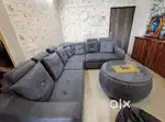 2 year old 8 seater sofa set