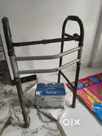 Amkay Air pump mattress and walking stand walker