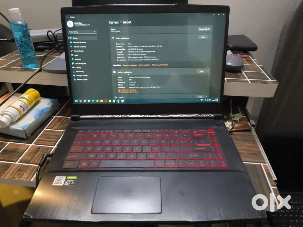 MSI GF63 Thin 10UC