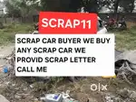 SCRAP11 SCRAP CAR DEALER WE DEAL IN ONLY SCRAP VEHICLES ANY CAR BUYERS