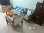 Wooden Sofa 3+1+1