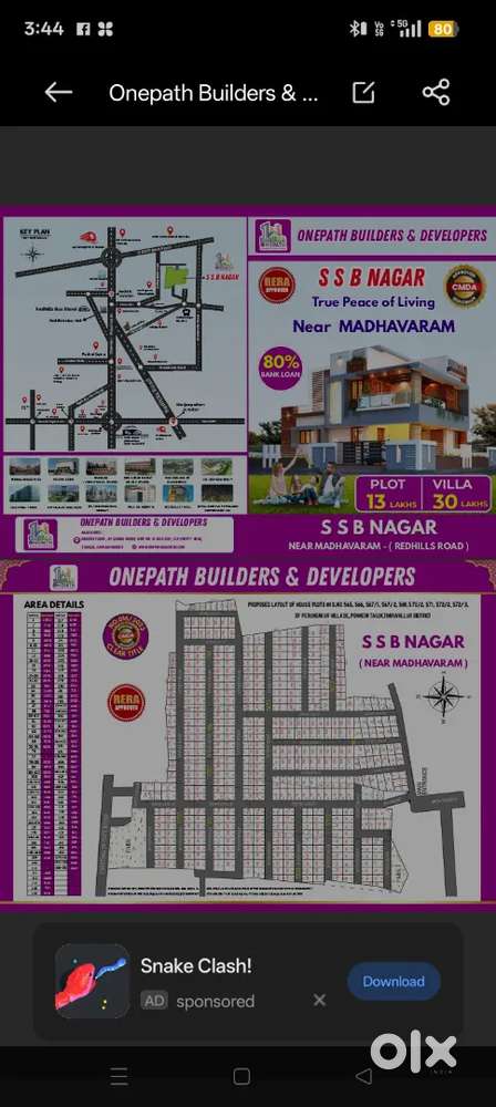 Plot and land sale in madhavaram, ECR, Guduvanchery, Tambaram