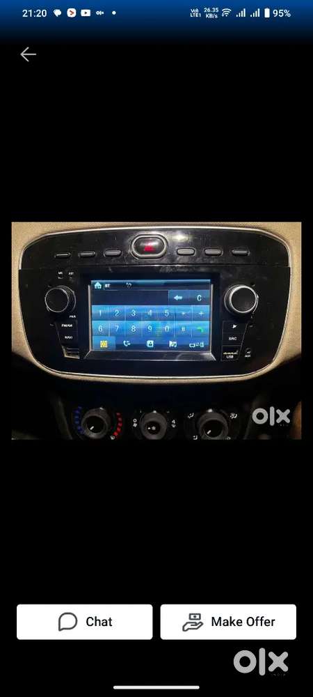 i want fiat punto evo infotainment