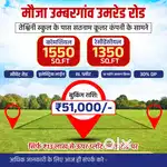 Umred road dighori se 8 minute ki doori par  उम्बरगांव  plo