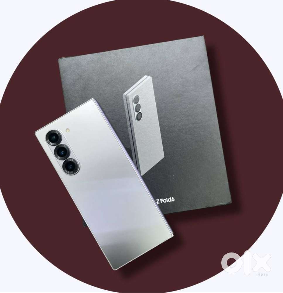 Samsung Galaxy Z Fold 6 12GB/256GB Indian Unit Good Condition With Box