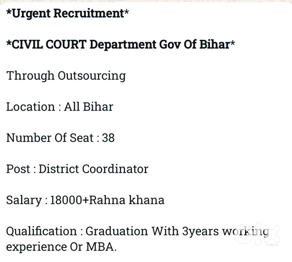 District coordinator