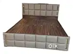 Budhwar offer- New Double bed with box 7000/- Emi also available