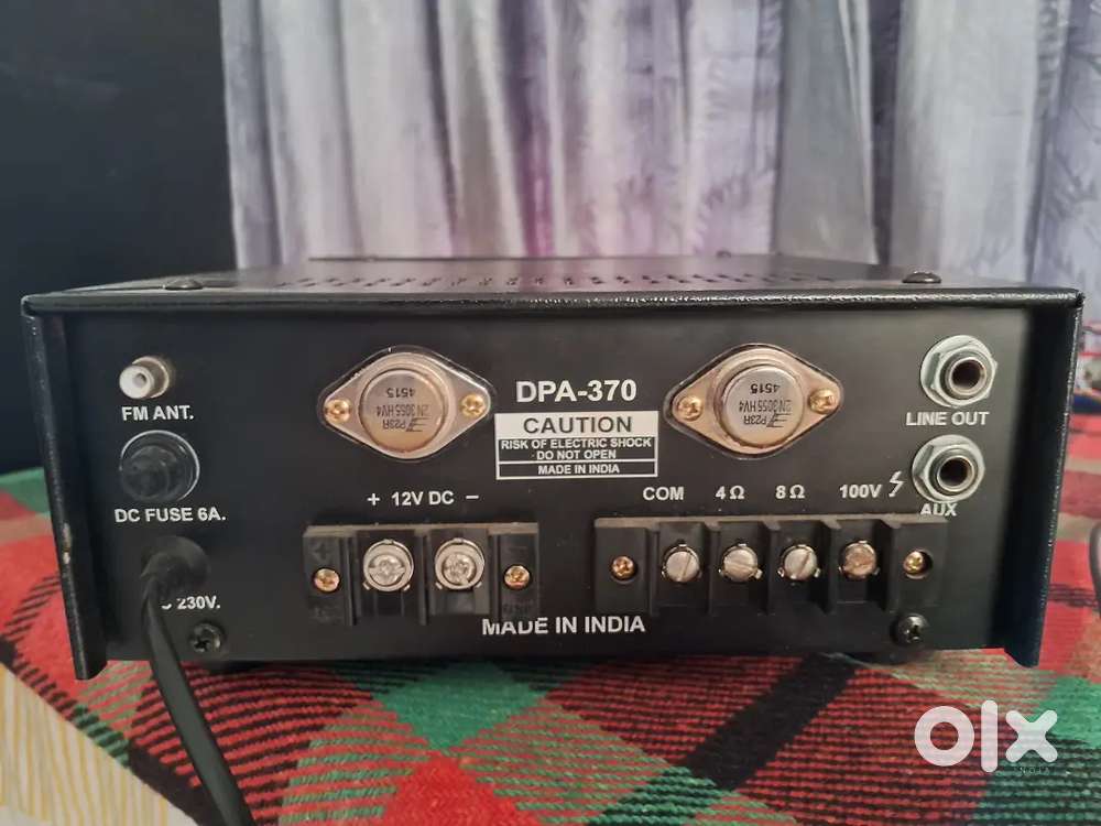 30 watt amplifier maximum load 60 watt