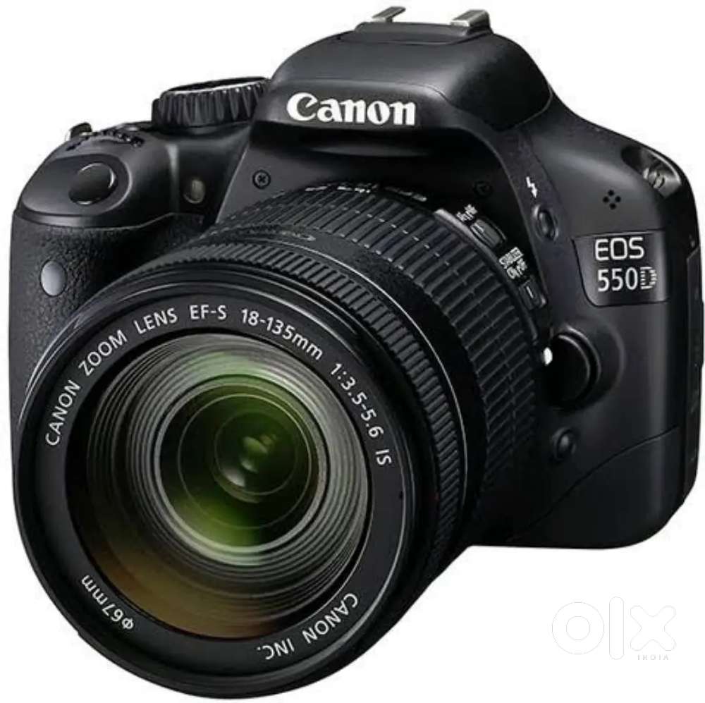 Canon 550d body and 18.55 lens