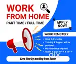 Flexible Work From Home – Part-Time & Full-Time Opportunities