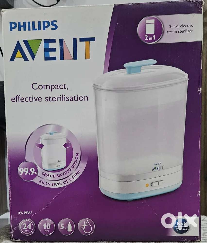 Philips Avent kids bottle steamer sterlisation