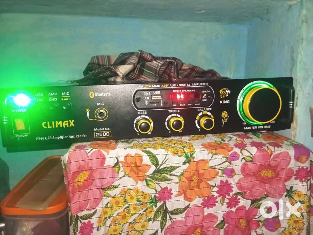 Havi Amplifier msin 10inch duble chanl speaker chalega 4 transfer wala
