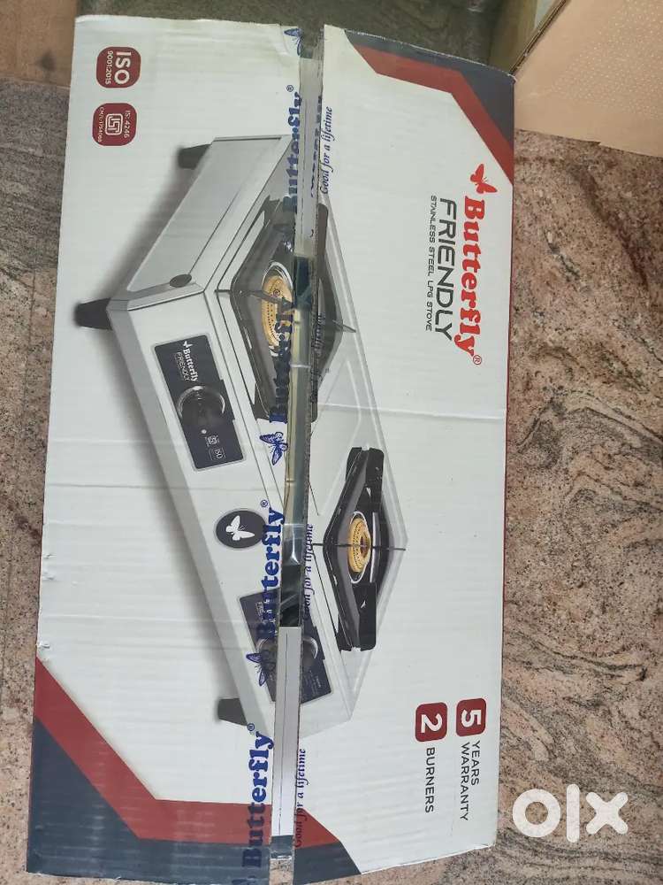 2 burner gas stove