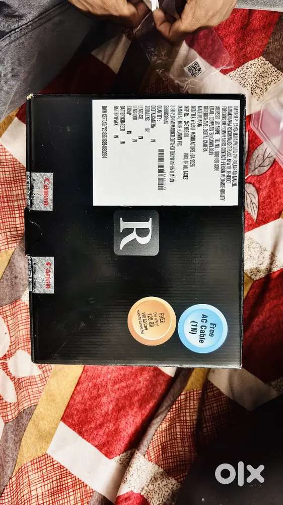 Camera body R6 mark ii Box pack