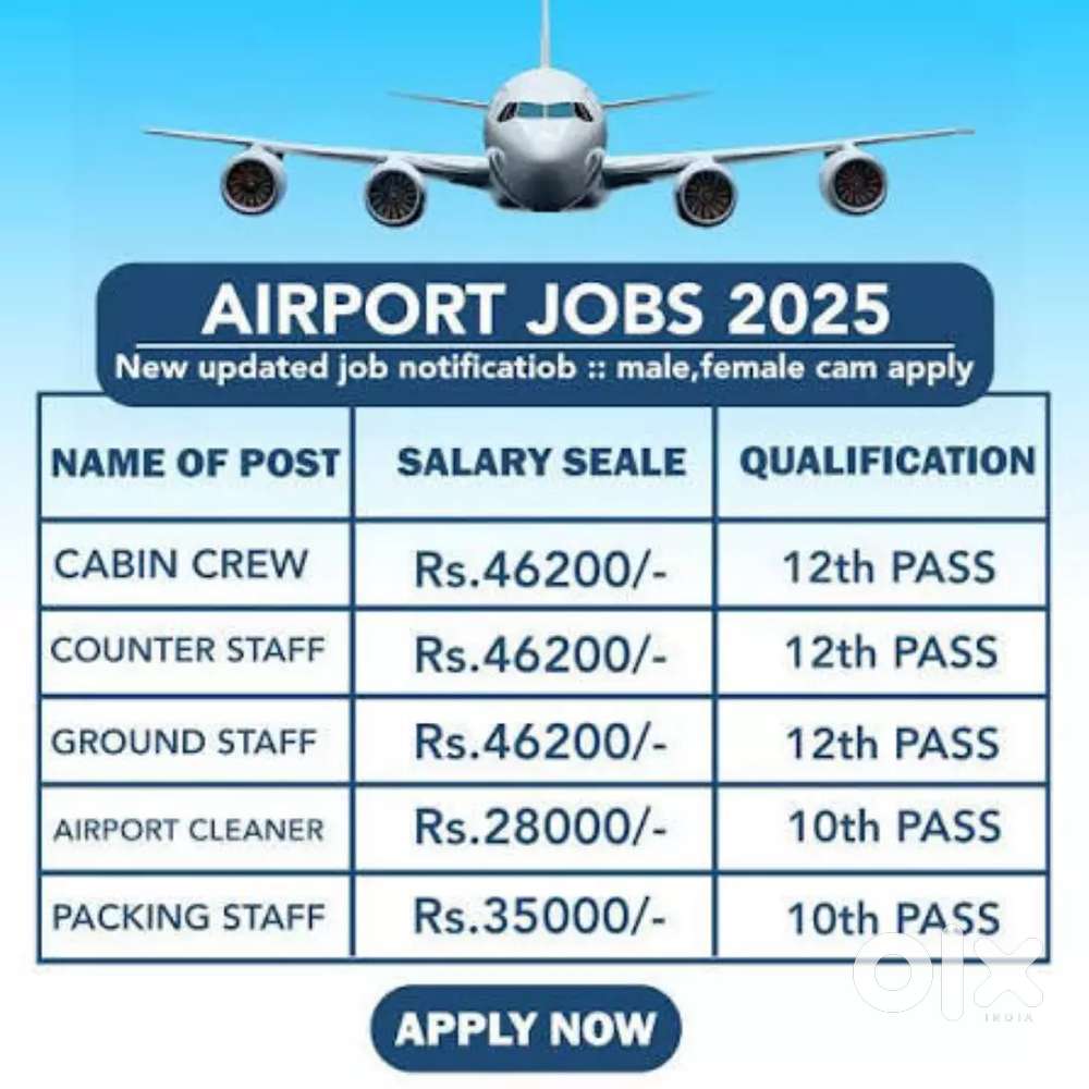 Job Vacancy at Noida international Airport