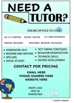 Home Tutor available for Std-1 to Std-12. Monthly ₹1000-₹5000
