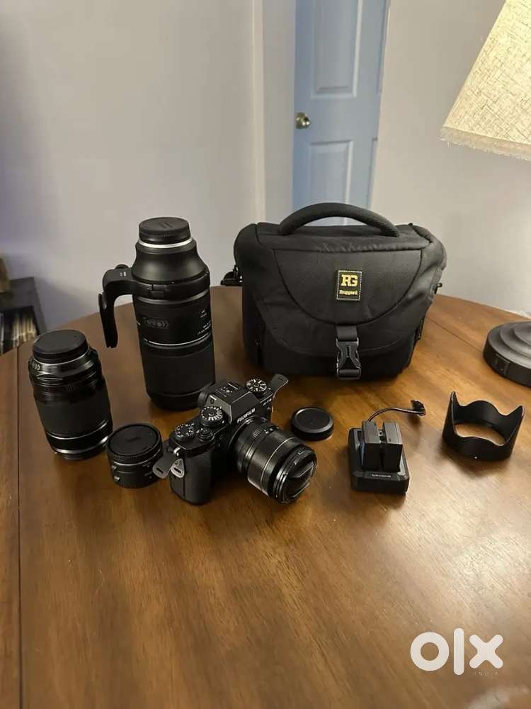 Fujifilm X-T3 Bundle with Multiple Lenses and Accessories