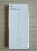 Apple Original Genuine Lightning to USB-A Adapter Cable, New (unused)