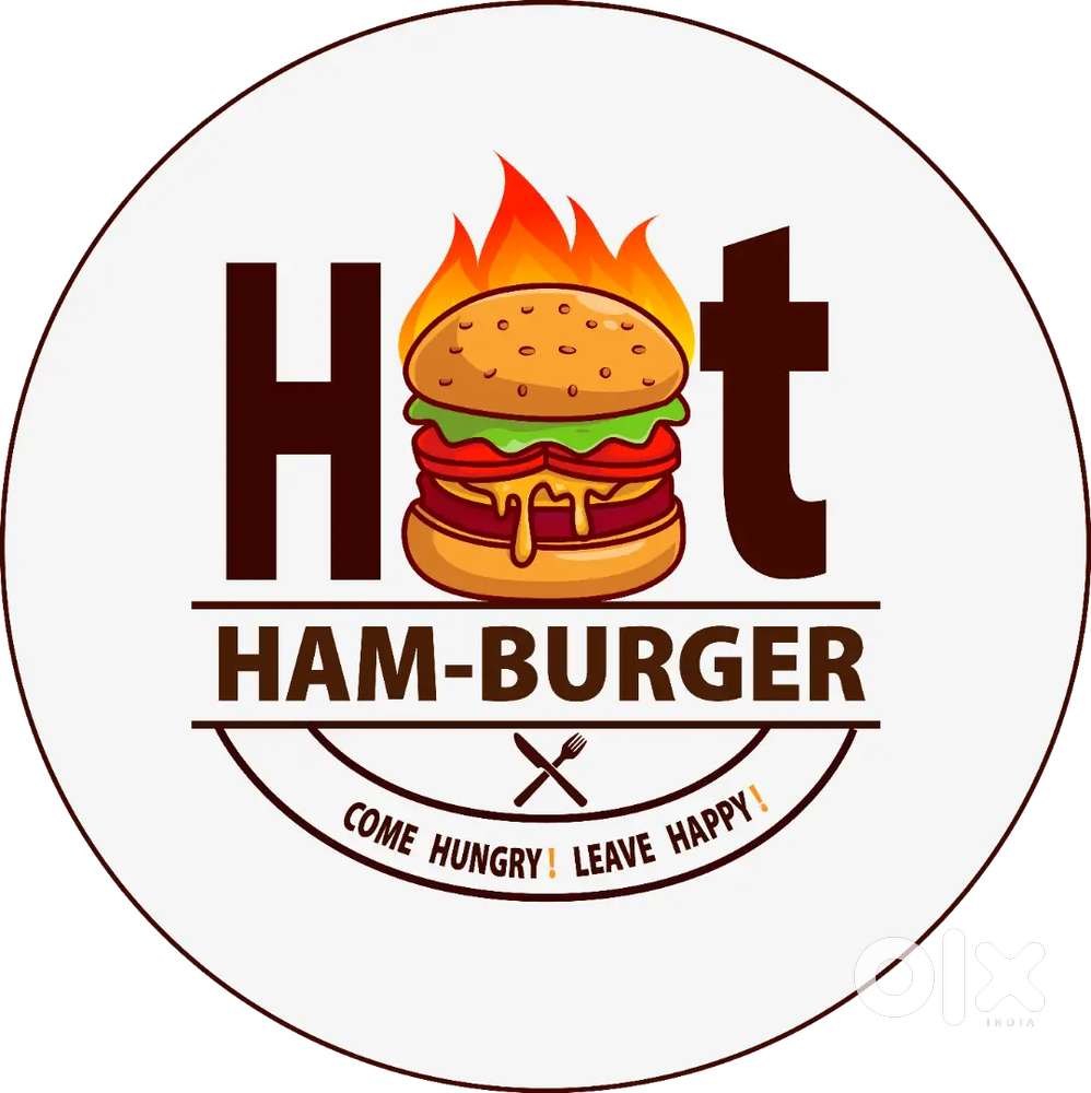 Juice, burger, pizza cook