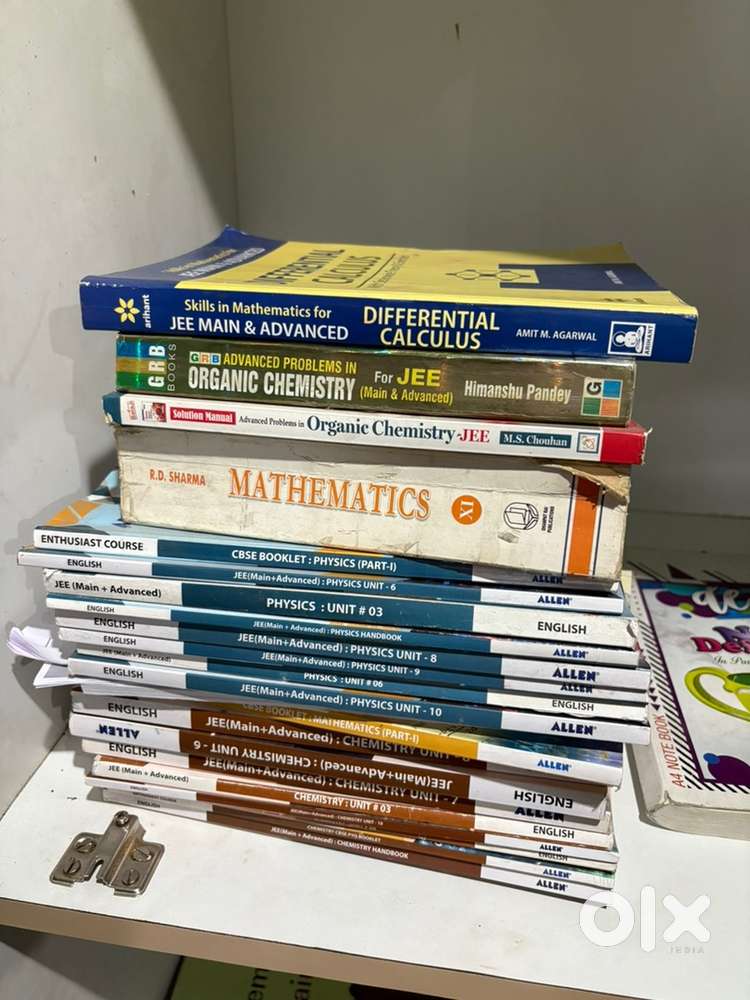 Books for jeemains and advance, Allen and class 12 board science