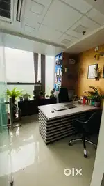 Fully furnished office for rent at Newtown action area 2 near by