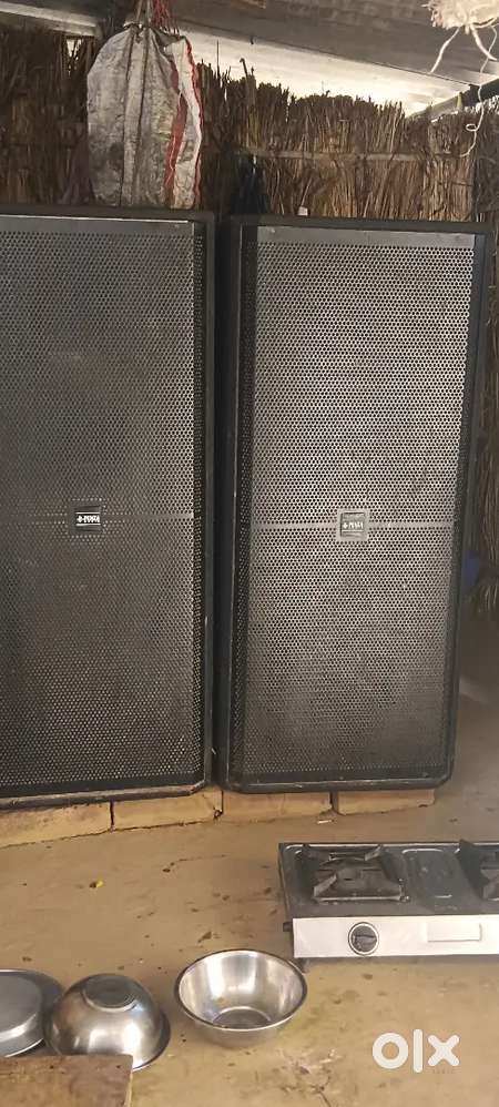 2 Dj box 400w original penza double speakers with 80W HF