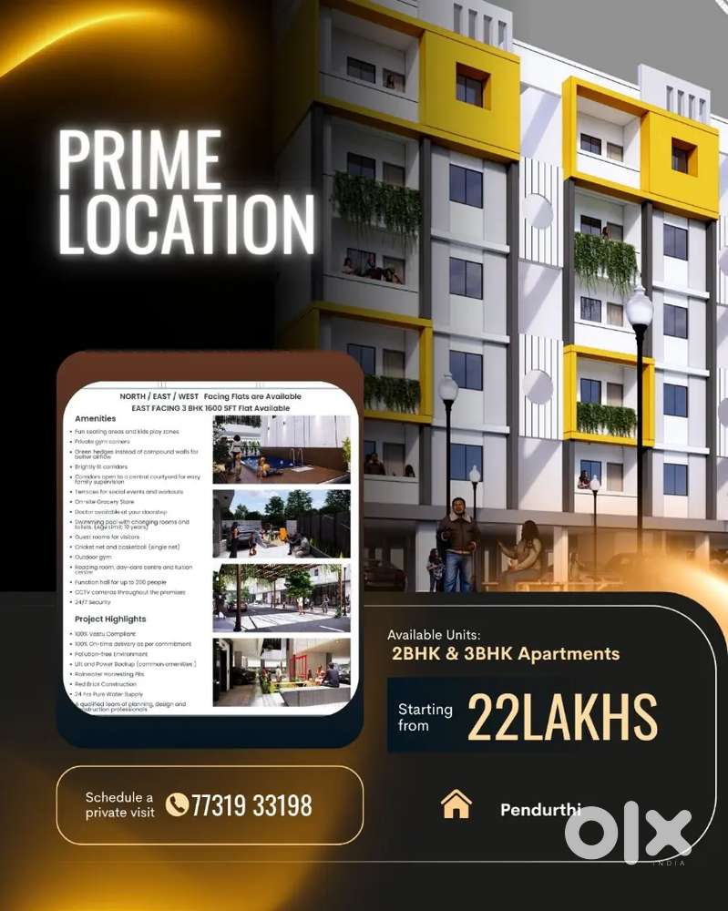 A rare minimalist concept in a quiet location