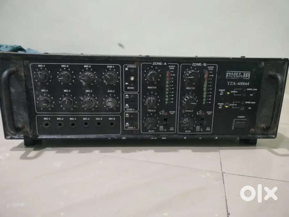 JBL speaker and amplifier