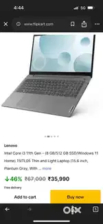 Lenovo i3 11th gen
