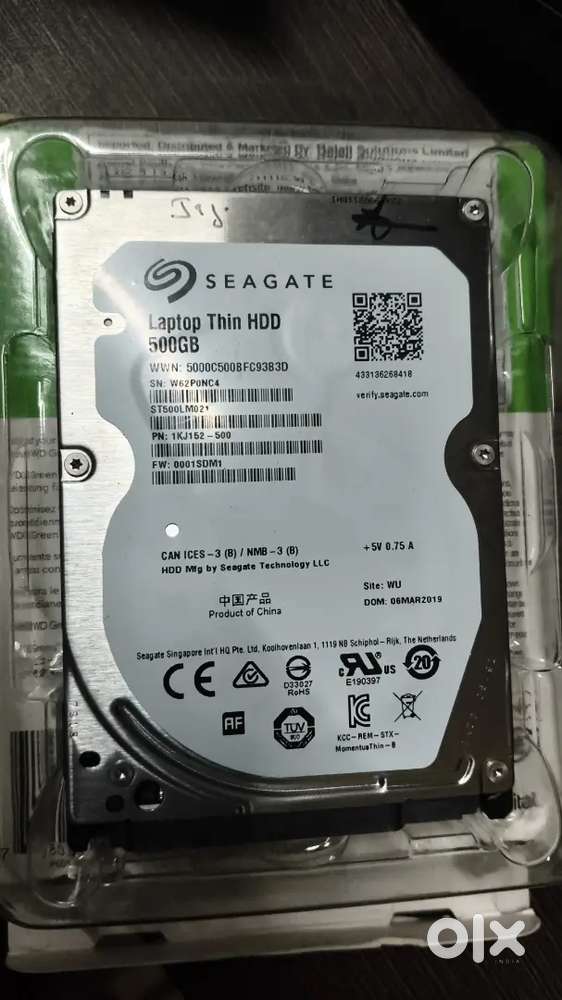 Laptop hard disk available