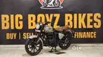 Only 2800 km driven classic gunmetal reborn Punjab number